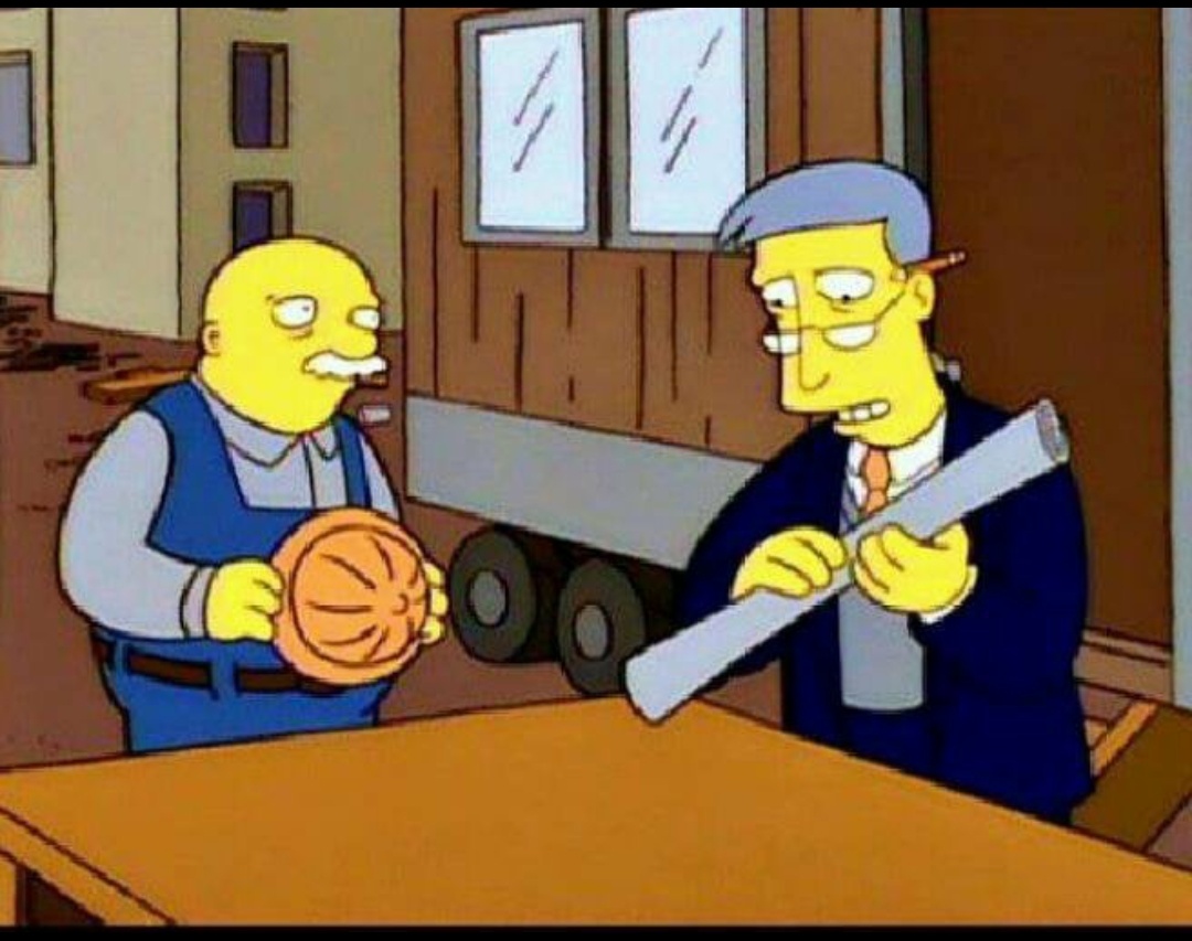 Simpsons ill tell the kids meme template