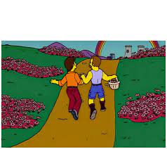 simpsons sunflower meme meme template