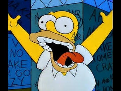 sin television y sin cerveza homero pierde la cabeza meme template