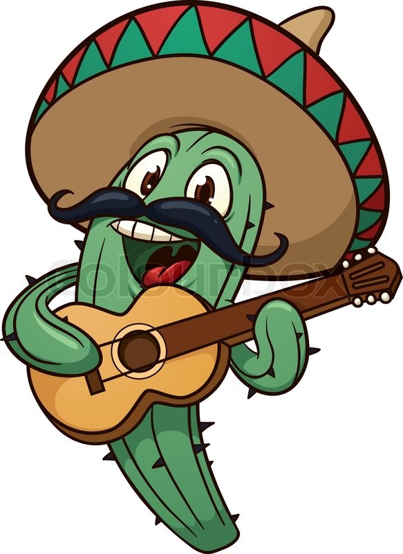 Singing Mexican Cactus meme template
