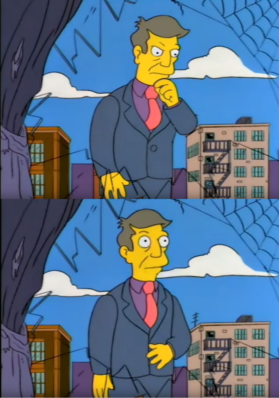 Template meme Skinner Out Of Touch