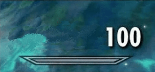 Plantilla de meme Skyrim skill meme