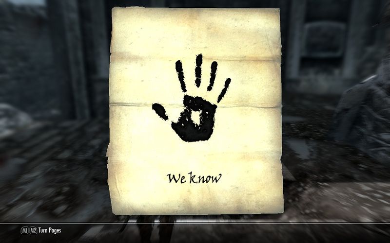 Plantilla de meme skyrim: We know
