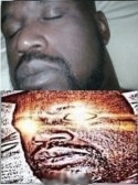Plantilla de meme Sleeping Shaq Meme Template But it’s free text