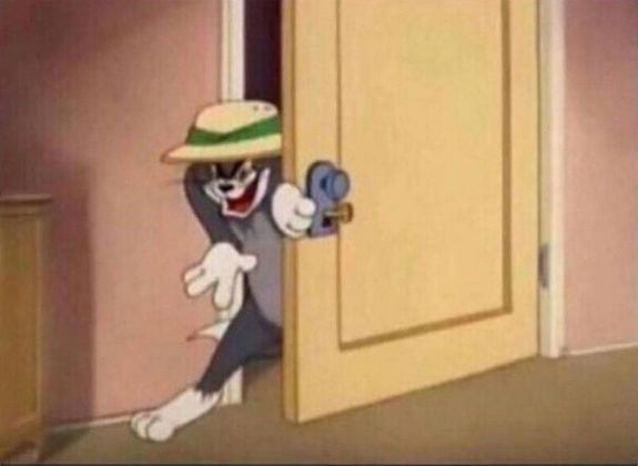 Plantilla de meme sneaky tom