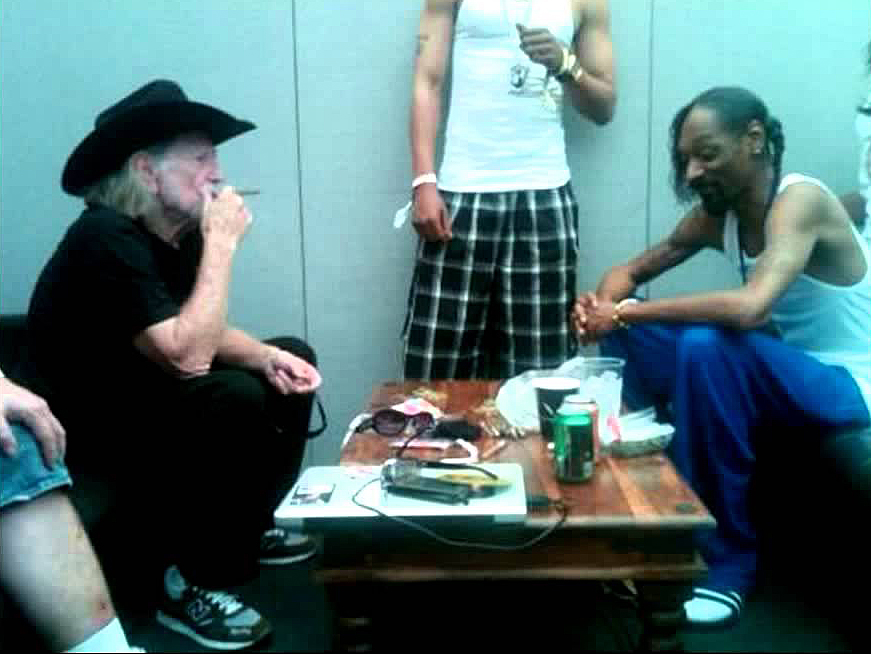 Plantilla de meme Snoop and Willie