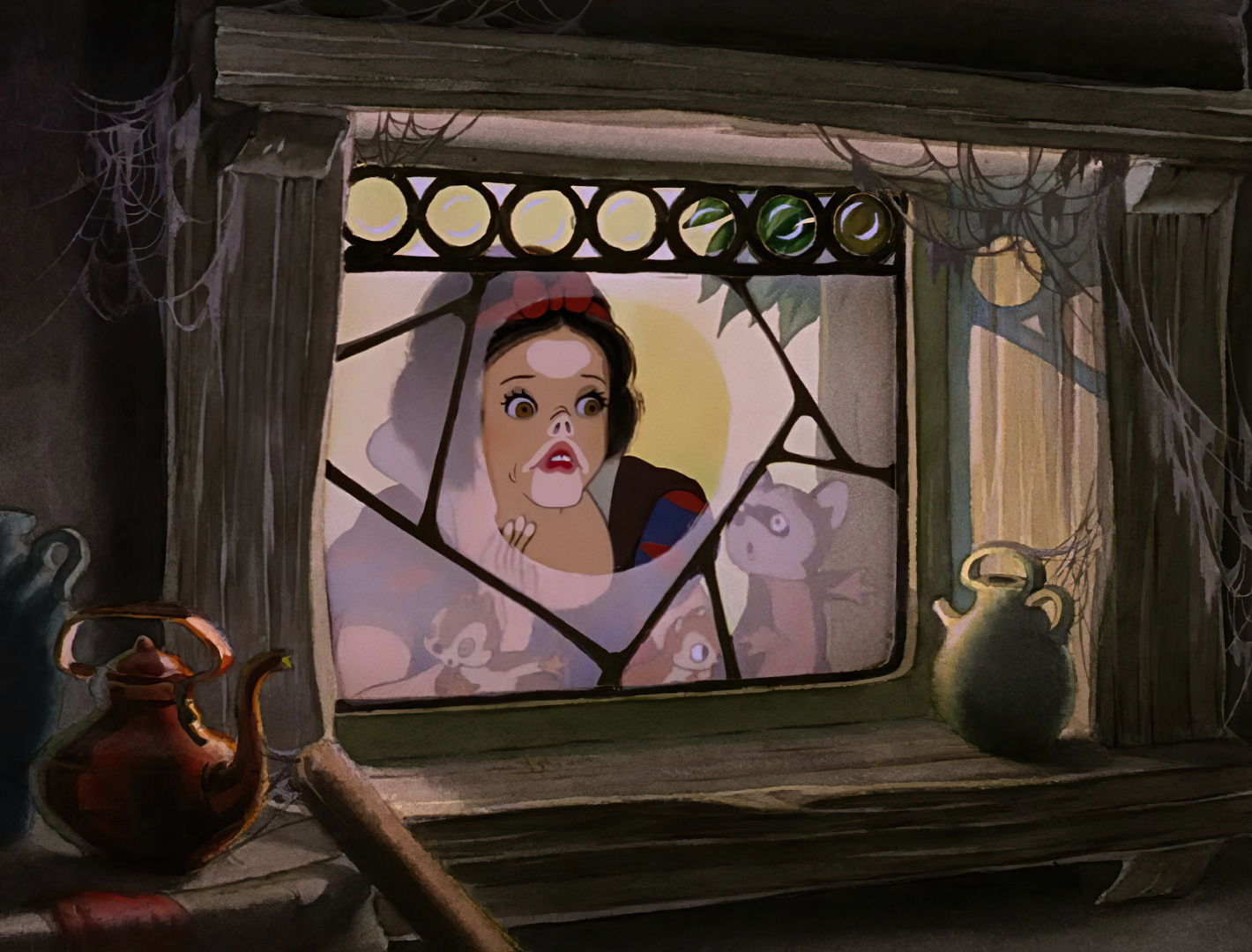 Plantilla de meme Snow White Window Full Meme