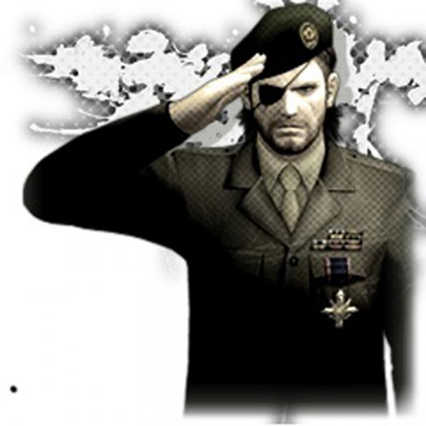 Plantilla de meme Solid Snake Salute