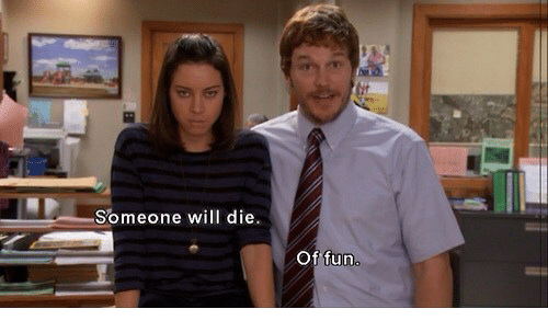 Someone will die meme template