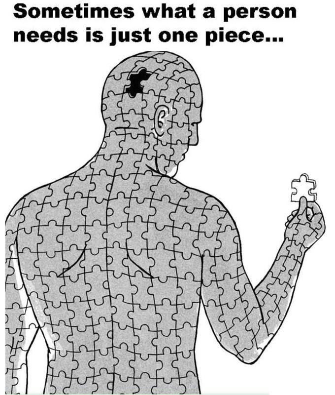 Template meme Sometimes what a person needs is just one piece
