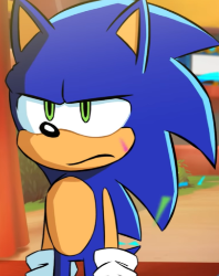 Plantilla de meme Sonic bruh seriously