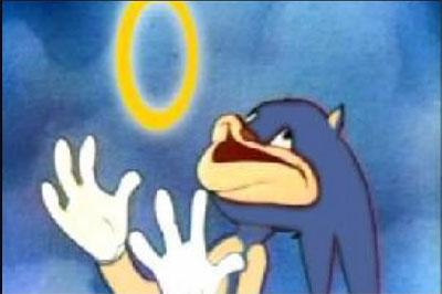 Template meme Sonic derp