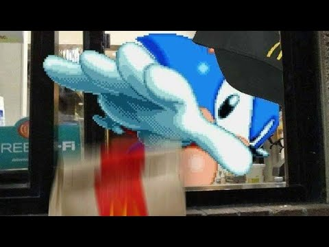 Plantilla de meme Sonic Give you McDonalds meal