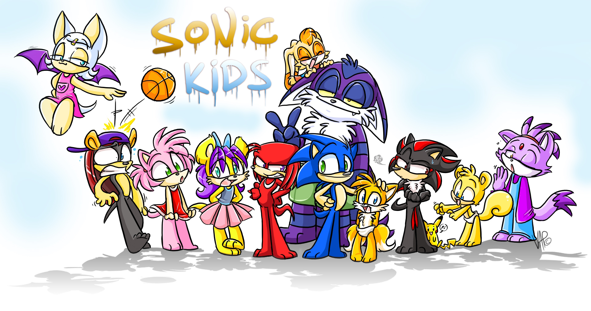 Plantilla de meme SonicKids- Good group