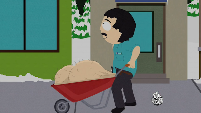 Plantilla de meme South Park big testicles