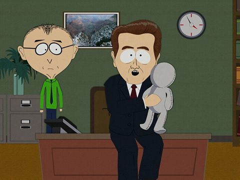 Template meme South Park Doll