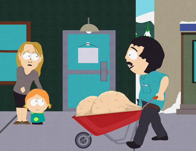 Plantilla de meme South Park Wheelbarrow