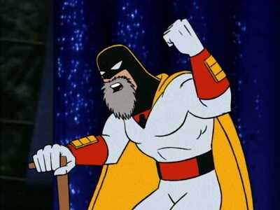 Plantilla de meme Space Ghost Boomer