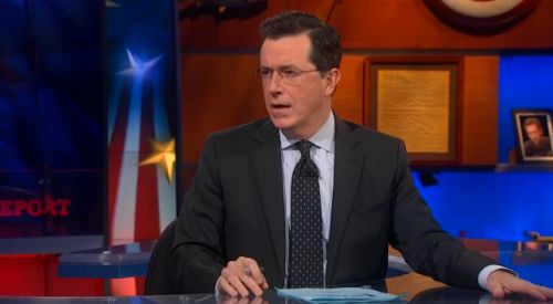 Plantilla de meme Speechless Colbert Face