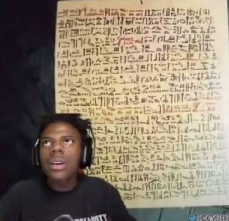 Template meme speed reading ancient symbols