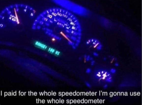Plantilla de meme Speedometer