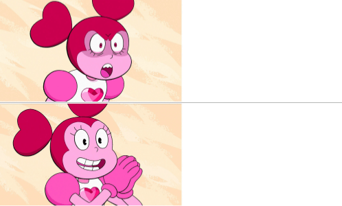 Plantilla de meme Spinel meme format