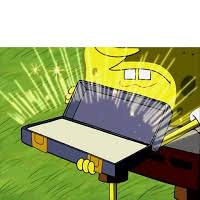 Sponge bob rode meme template