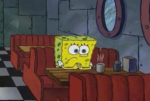 Template meme Spongebob Coffee