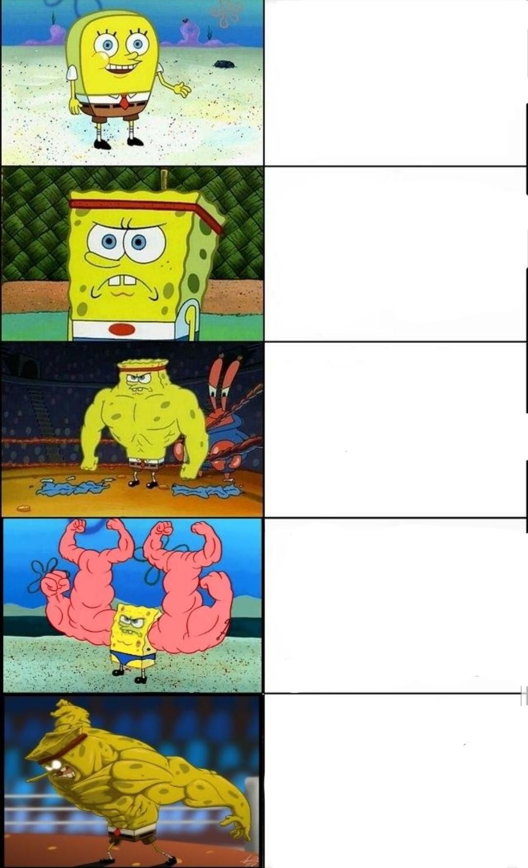 Plantilla de meme Spongebob Meme template
