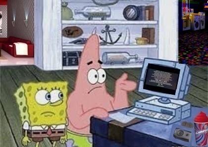 Plantilla de meme Spongebob Xbox-Like Computer E 74 FAIL!