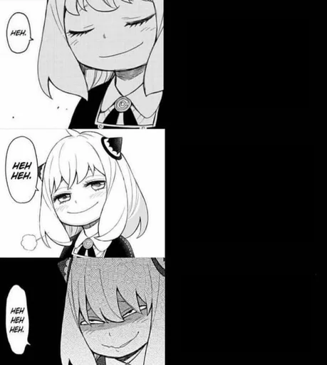 Template meme spy x family meme