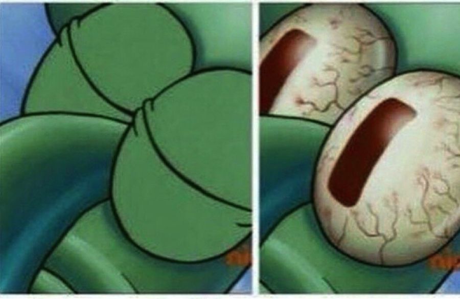 Plantilla de meme Squidward