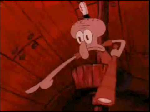 Plantilla de meme Squidward pointing
