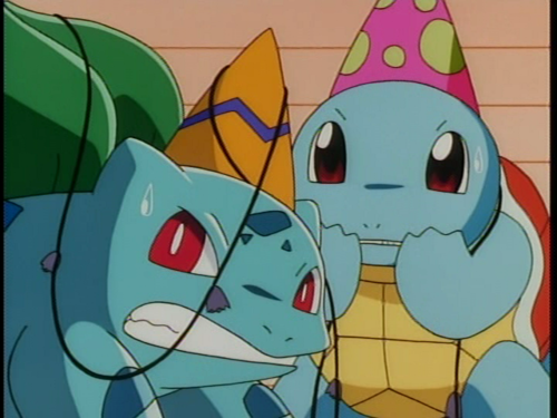 Plantilla de meme Squirtle and Bulbasaur