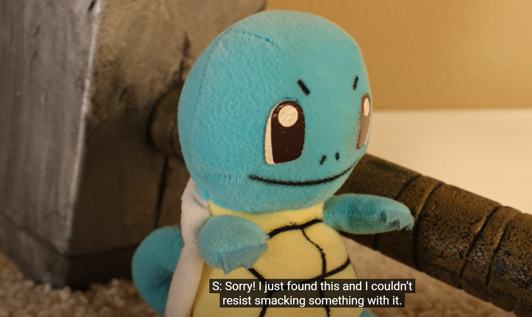 Squirtle Craves Violence meme template