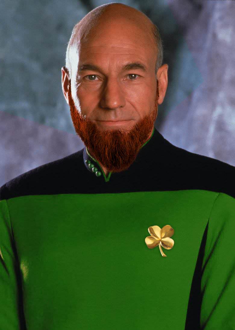 Template meme St Patrick Stewart