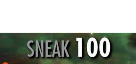 Plantilla de meme Stealth 100 Skyrim