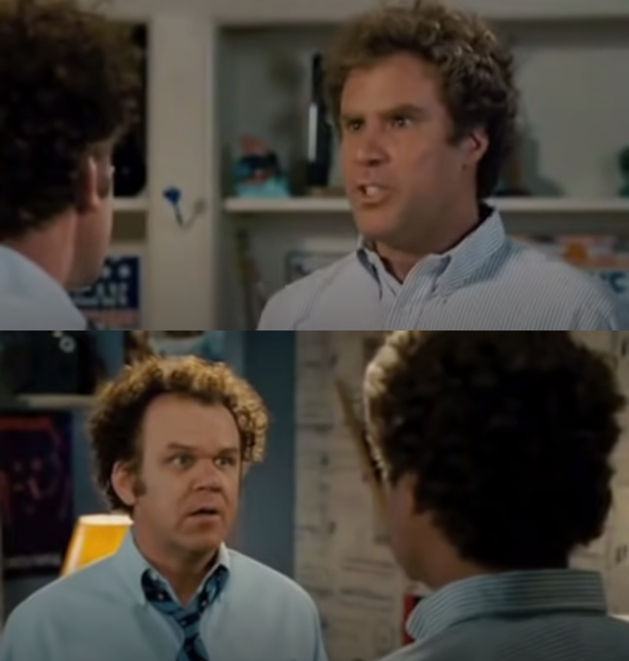 Template meme Step Brothers Best Friends (2-frame)