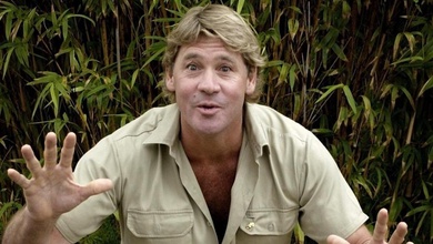 Plantilla de meme Steve Irwin Crocodile Hunter