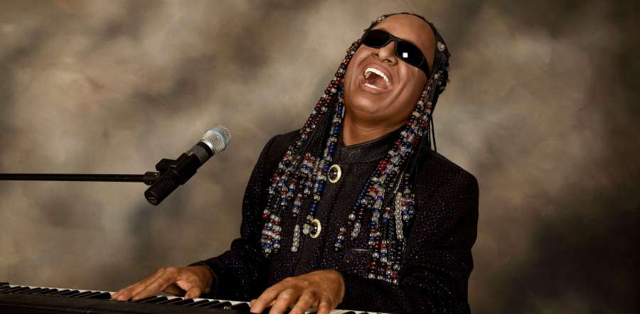 Plantilla de meme Stevie Wonder piano