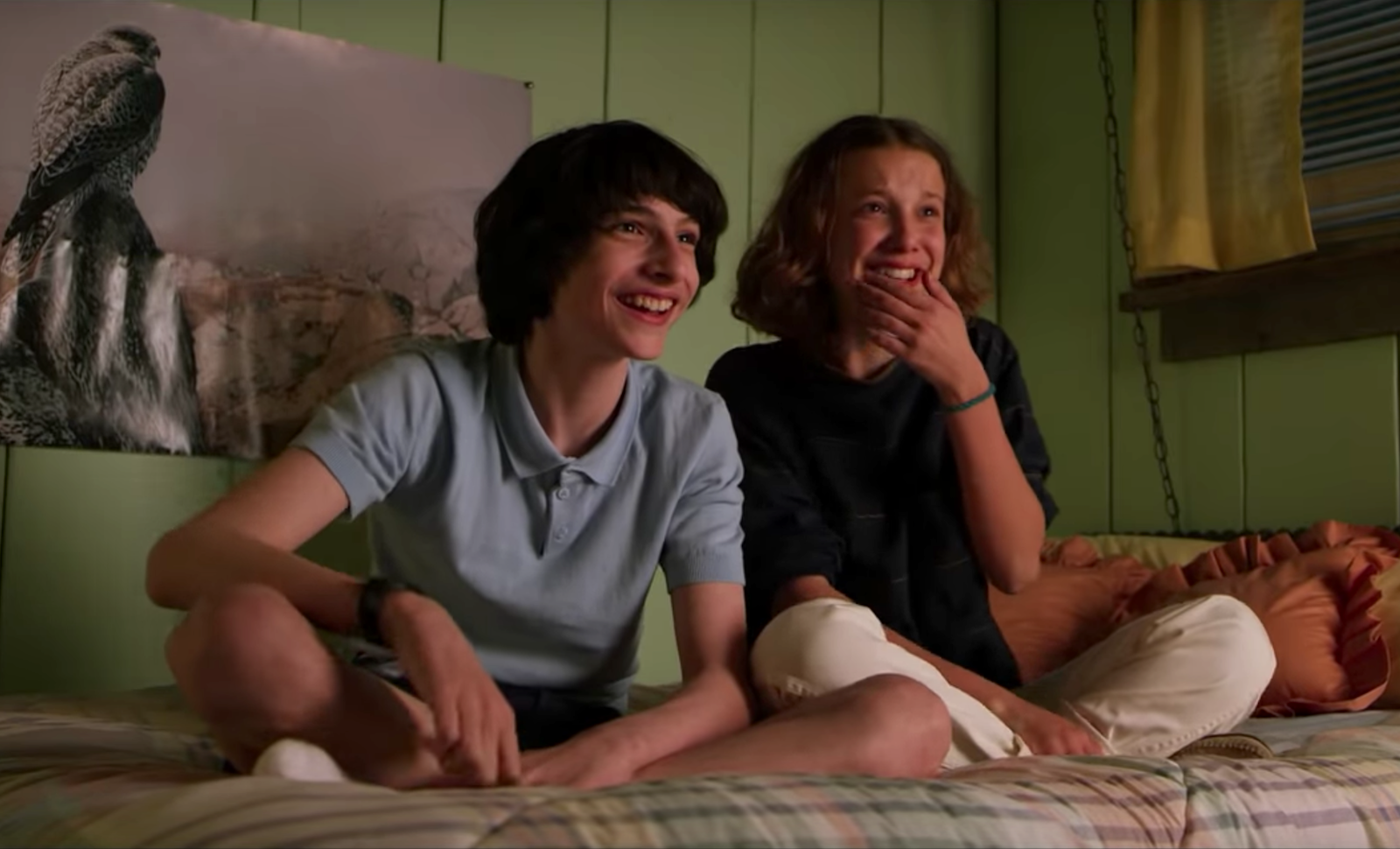 Plantilla de meme Stranger Things bloopers