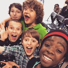 Plantilla de meme Stranger things squad