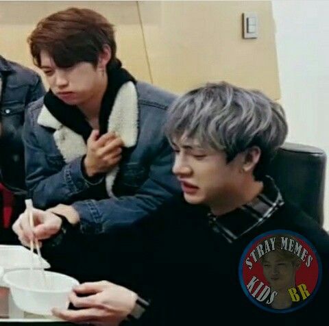 Template meme stray kids