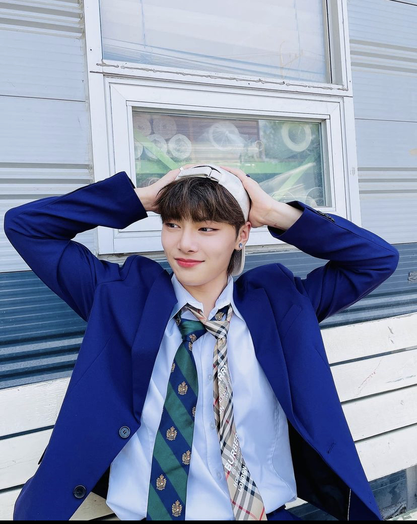 Template meme Stray kids jeongin