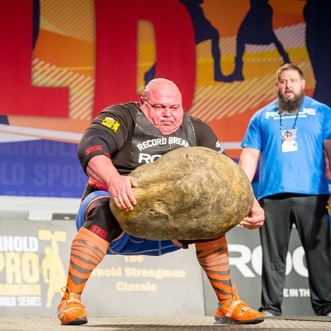 Template meme Strongman Rock