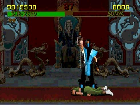 Plantilla de meme Sub Zero Fatality Mortal Kombat