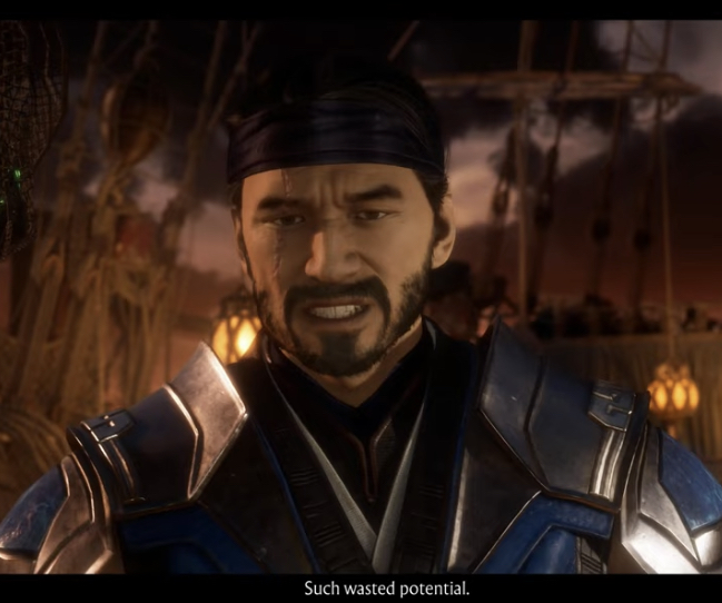 Plantilla de meme Sub-Zero Such wasted potential