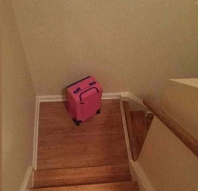 Plantilla de meme Suitcase meme