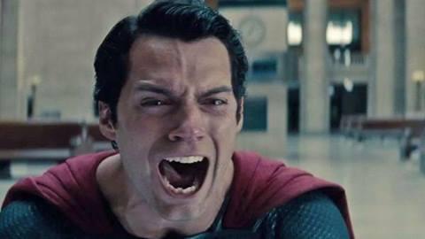 Plantilla de meme Superman shout