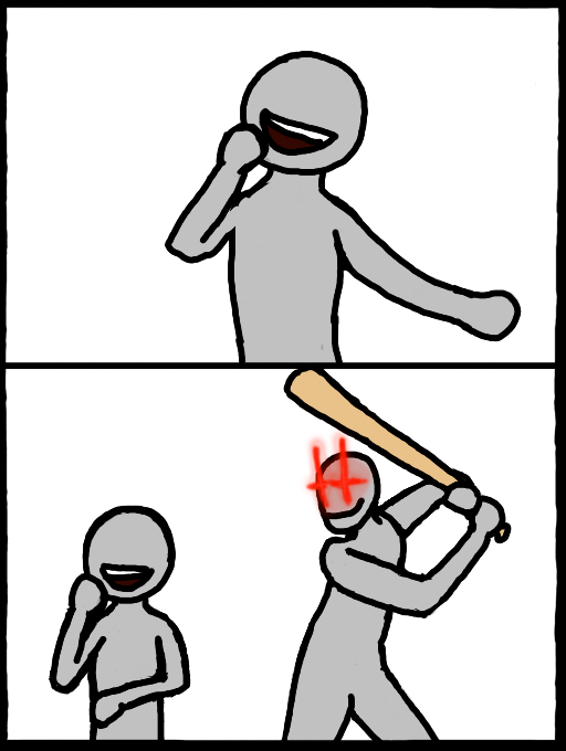 Plantilla de meme Surprise Bat